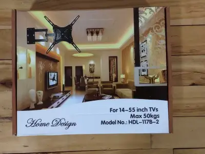 support mural tv amovible/fullmotion 14-55p neuf solide scellé, View more