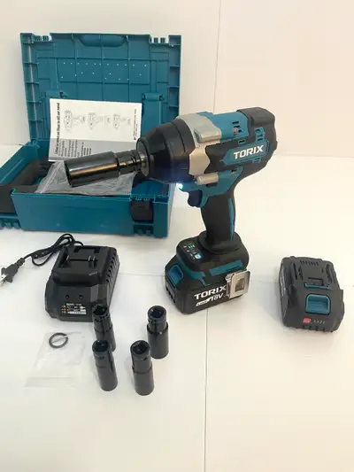 Cordless Impact Wrench Kit 18V Brushless - New, View more