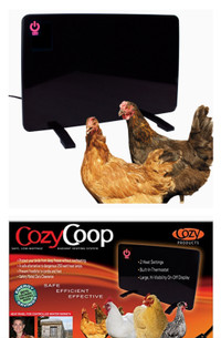 Cozy Coop-Safe Chicken Coop Heater 200 Watt Brooder 