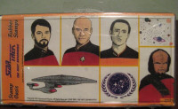 Star Trek Rubber Stamp Sets (3) Vintage 1991