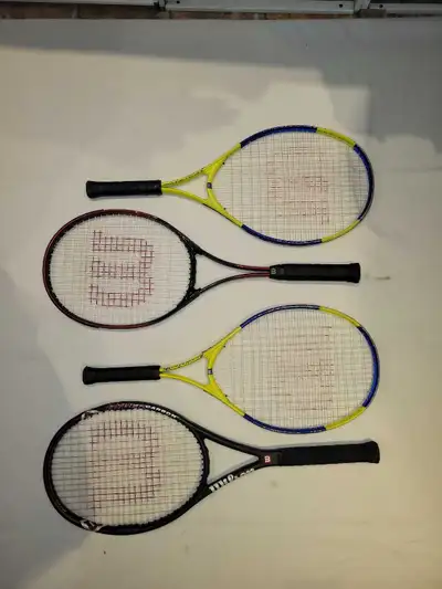 TENNIS Racquets WILSON $10-$20, View more