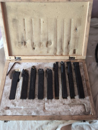 16mm 9pcs/set indexable carbide turning tools,