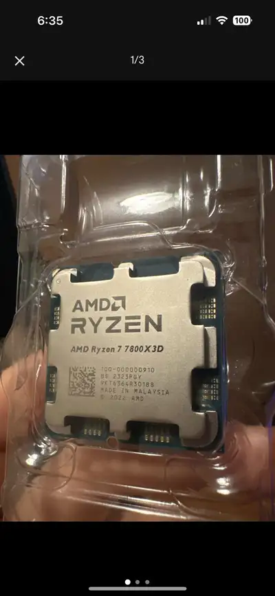 AMD Ryzen 7 7800X3D, View more