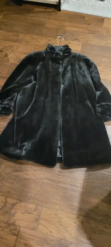 Ladies Black Coat, View more