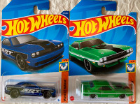 Hot Wheels 1:64 Scale Dodge Dart, Charger, Challenger