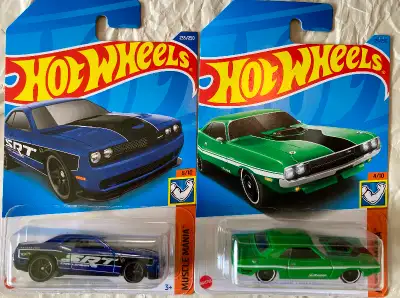 Hot Wheels 1:64 Scale Dodge Dart, Charger, Challenger, View more