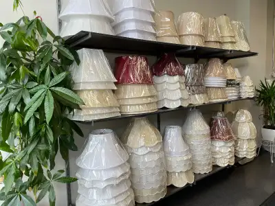 Grand choix d'abat-jours! All kind of Lampshades in store, View more