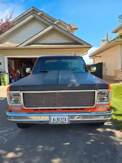 1976 C20 custom deluxe 2WD, Active status 454 big block engine was rebuilt in 2019 TH350 AUTOMATIC T...