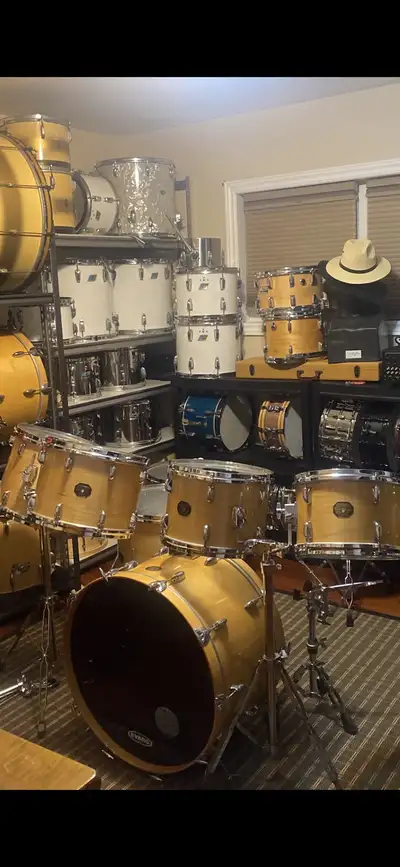 70/80’s Gretsch stop sign jasper drums, View more