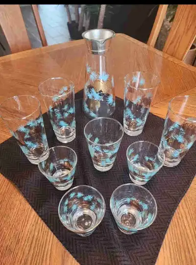 Vintage Goldleaf Glassware, View more