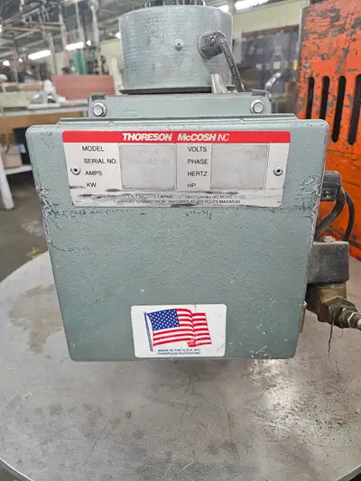 This listing features two Thoreson McCosh VM-1B vacuum loaders and two Mokon temperature control uni...