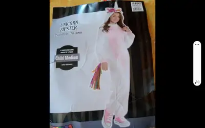 Costume d'halloween Licorne médium  enfant 8-10 ans, View more