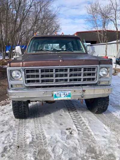 1979 Chevy suburban K20 454 burban K20 For sale or trade. 1979 suburban square body K20. 4" lift, mi...