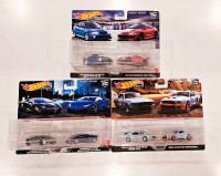 HOT WHEELS PREMIUM 2 PACKS 