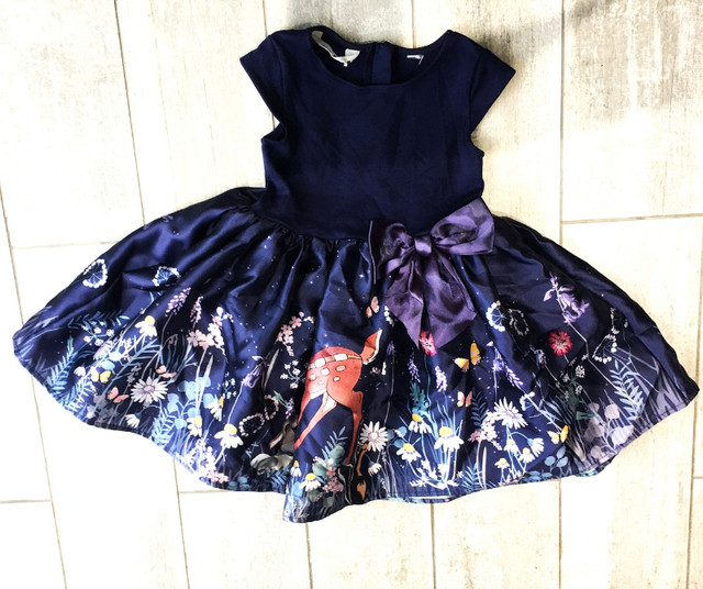 Disney for H&M Girls Blue Bambi Dress size 4Y  98-104 cm in Clothing - 4T in City of Toronto