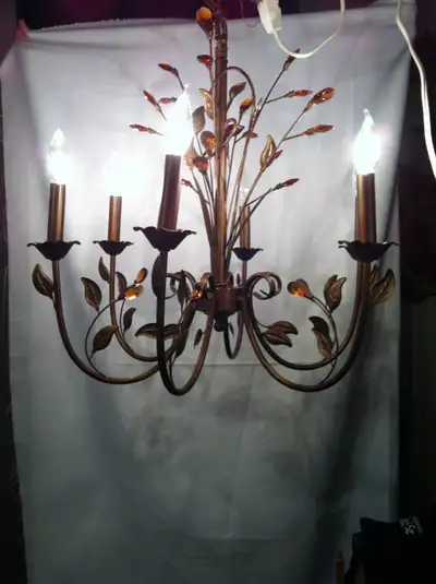 Vintage Italian Chandelier, View more