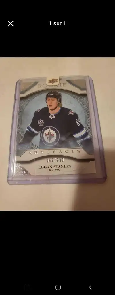 Carte de hockey Upper Deck Logan Stanley, View more