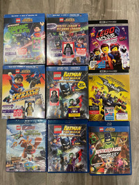 Assorted LEGO Movies (some with rare Minifigs)