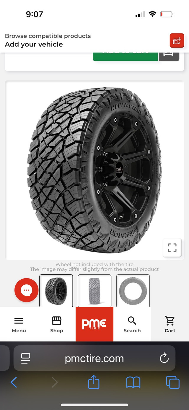 new 35x12.5x20 AT tires in Tires & Rims in Petawawa