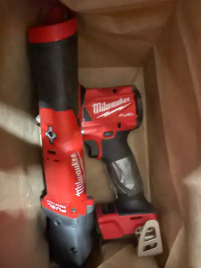 Milwaukee fuel  impact wrench and brushless impact wrench, View more