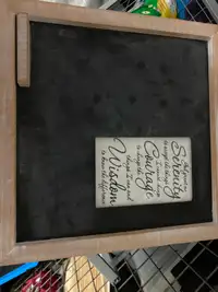 Chalk board with frame 