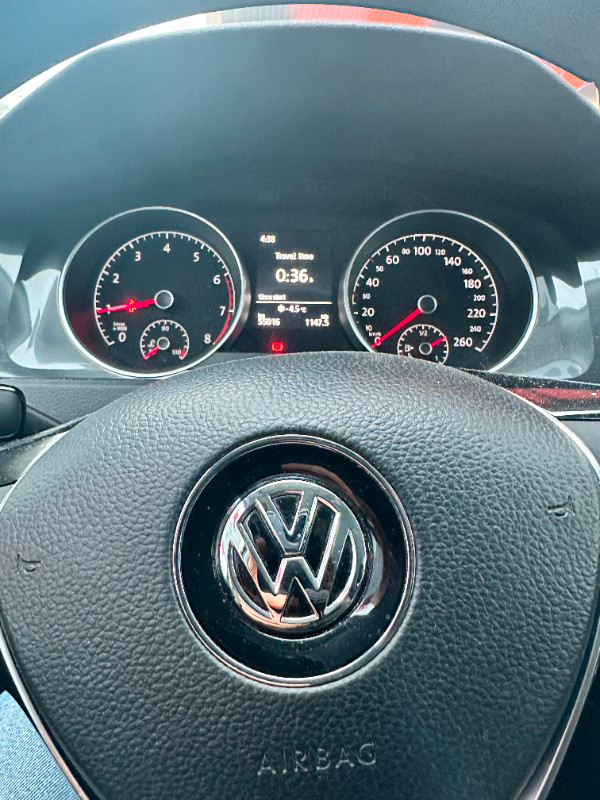 Manual Black Volkswagen Golf TSI 2018, Certified @ 55,000 kms in Cars & Trucks in Guelph - Image 4
