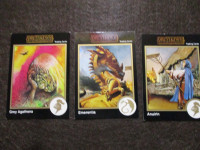 3 cartes (cards) Greyhawk (Dungeons and Dragons)