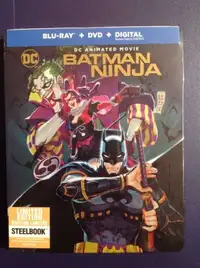 Batman ninja Blu-ray steel book New and sealed