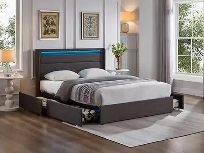 Brand New Bedframe & Mattress Free Cash on Delivery, View more