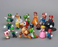lot 18 figurines neuves Mario Bros