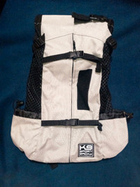 K9 dog backpack grey