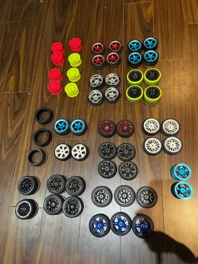 1:10 Scale RC parts and wheels, View more