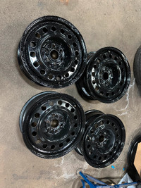 17x7 ET30 6x120 67.1 steel wheels for sale!