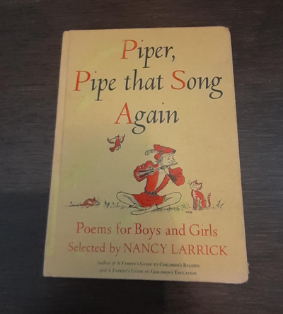 Vintage 1965 Piper, Pipe That Song Again Poems for Boys and Girl, View more
