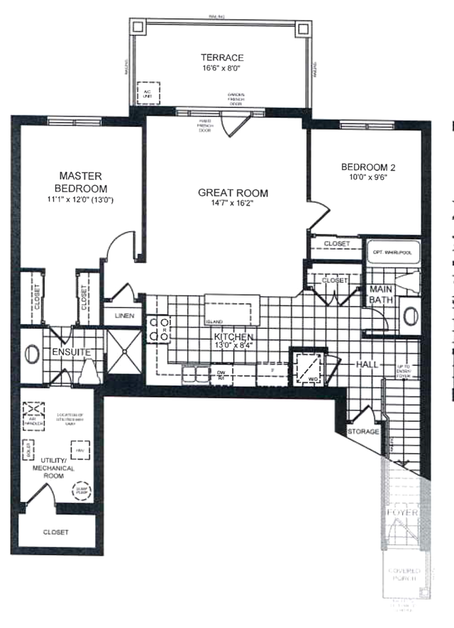 Beautiful 2 Bedroom Condo with Walk Out Patio   Parking