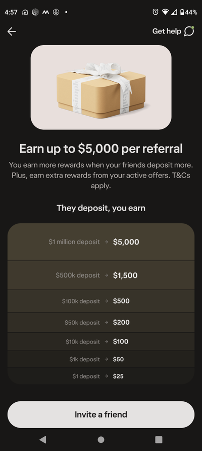 Wealthsimple - sign up & get $25 + I'll pay you $25 more (min.), View more