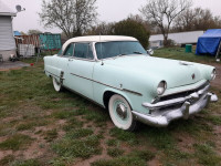WANTED  1953 or 54 FORD VICTORIA in GOOD ORIGINAL COND. cond.