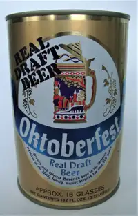 Oktoberfest Draft Beer Drum (Empty) 132 Ozs. - 3.77 Liters -