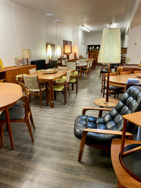 Teak Danish Mid Century Modern Pop Up Shop 