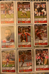2014 Bayern Munich Soccer Card Complete Team Set, in German
