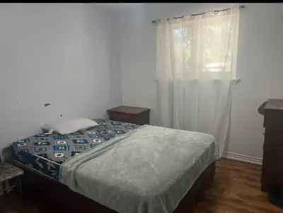 1 Room is available For Boys in Sharing in House, Fully Furnished with Bed , Closet etc. High Speed...