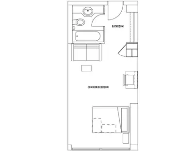 Studio Premium à Campus1 MTL  1er juillet au 20 Août