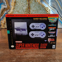 Super Nintendo Entertainment System SNES Classic Edition 21 Game