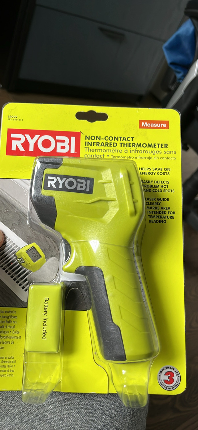 Ryobi Noncontact infrared thermometer  in Hand Tools in Kitchener / Waterloo