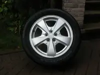 4 - Genuine Chevrolet Alloy Rims and Tires (Mint)