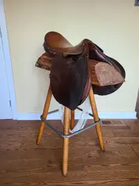 Swivel Saddle Bar Stool- Unique!