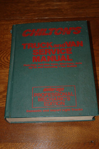 Chilton's Truck and Van Service Manual