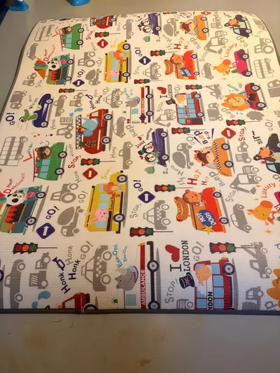  kids road and transportation play mat, View more