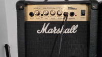 Epiphone electric guitar and marshall amplifier 