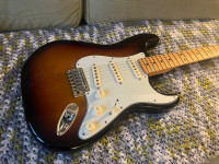 Fender Strat: 2012 with loaded Tex Mex pickguard 